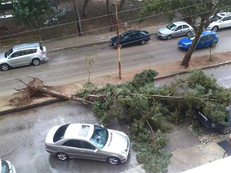 El temporal “Zeina” anuncia su visita a Líbano con nieve